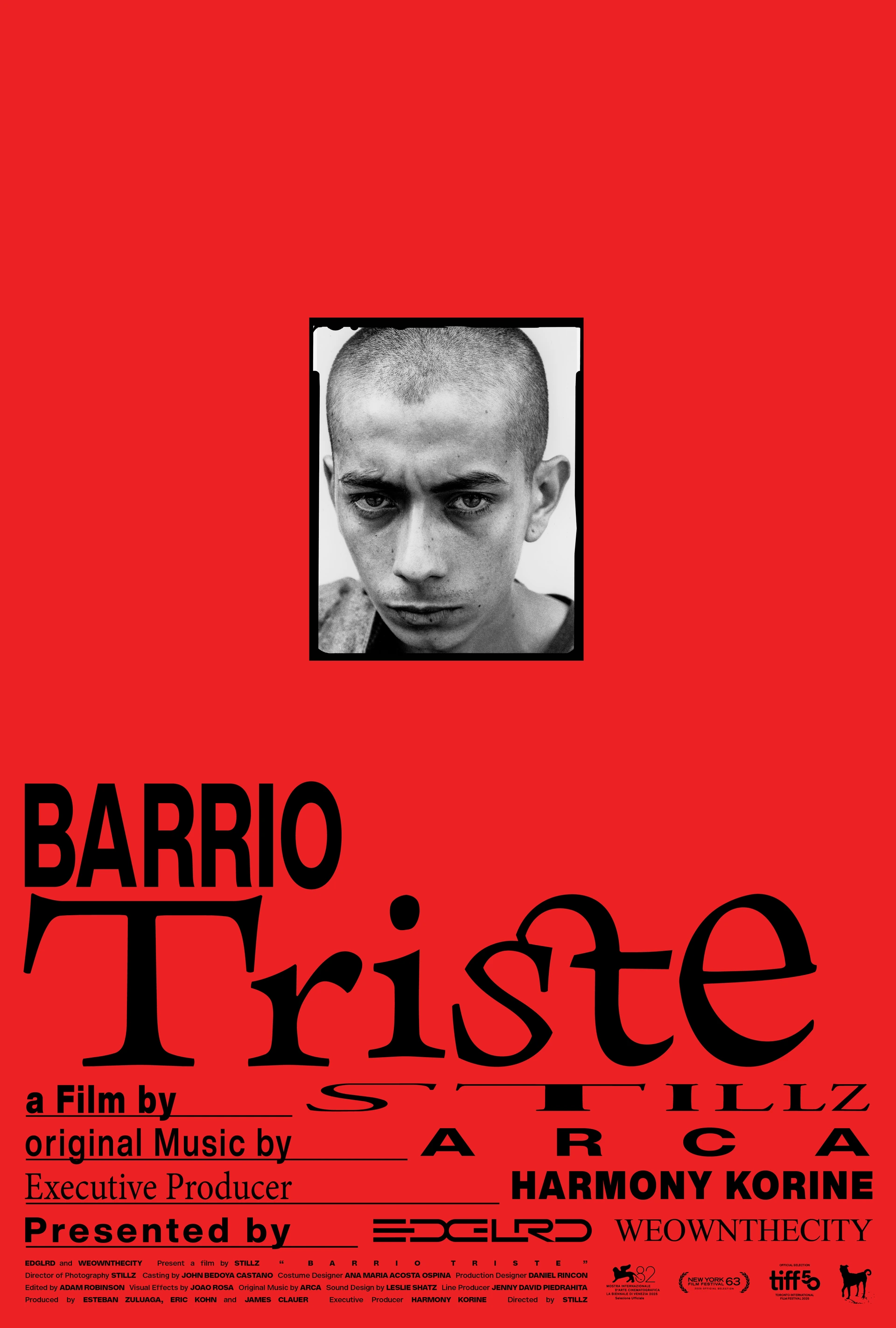 BarrioTriste Poster RED